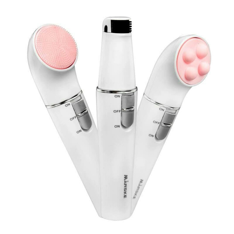 دستگاه 3کاره موکن ,فیس براش و ماساژور پوست مارسک مدل MS-6222