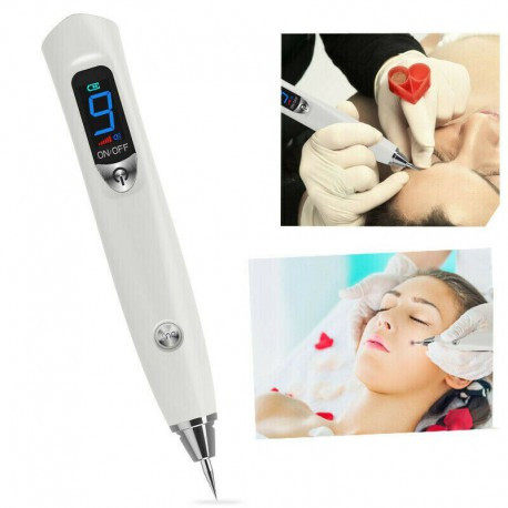دستگاه پلاسما پن (بیوتی پن) 9 قدرته 2 چراغه ساخت آلمان Laser Freckle 9 Level Tattoo Plasma Pen