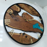 ساعت دیواری چوبی