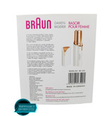 ماشین اصلاح مو صورت بانوان براون