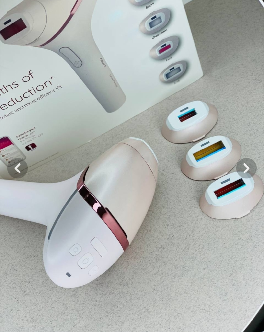 لیزر موهای زائد فیلیپس