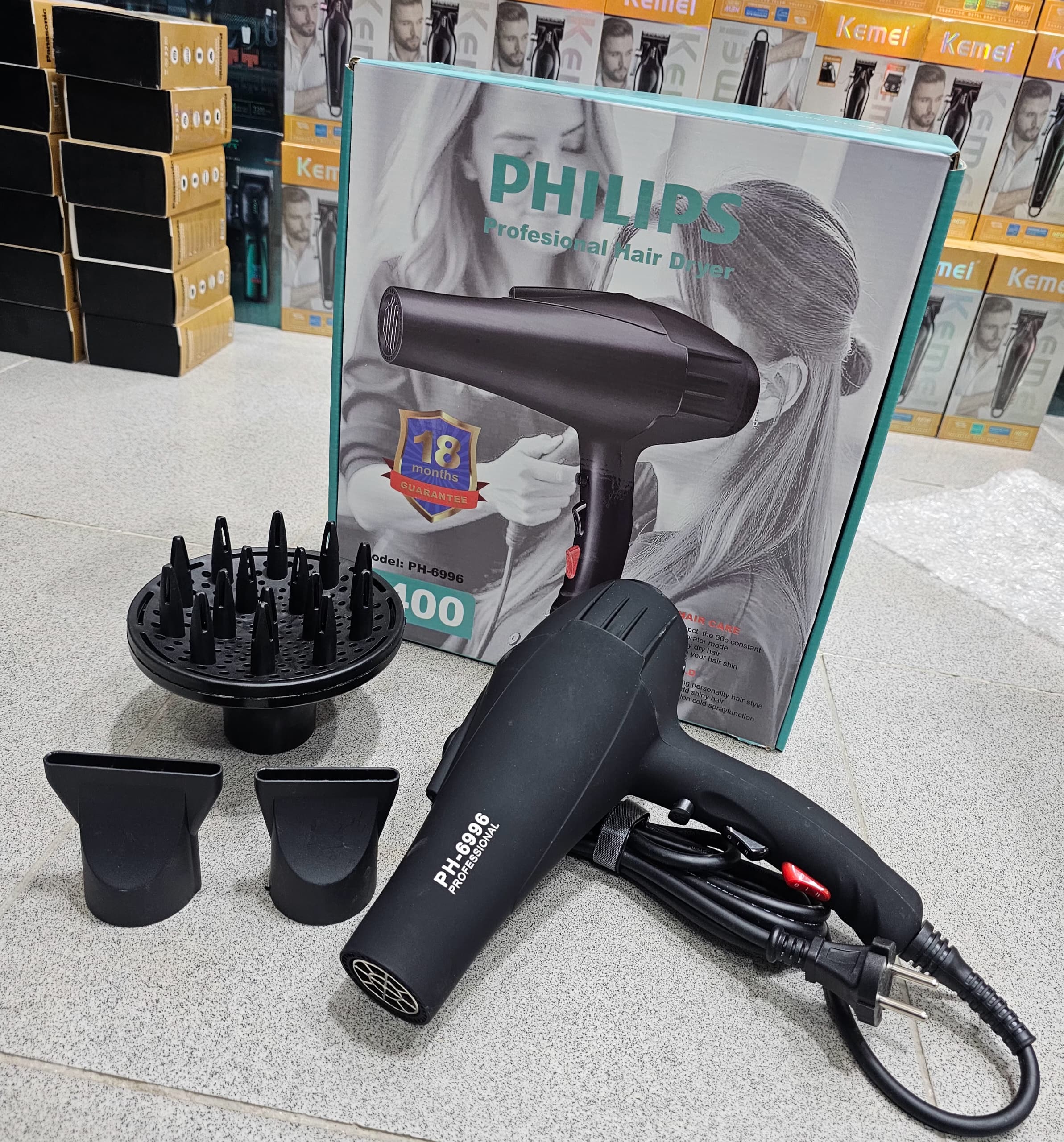 سشوار حرفه‌ای فیلیپس مدل PH-6996