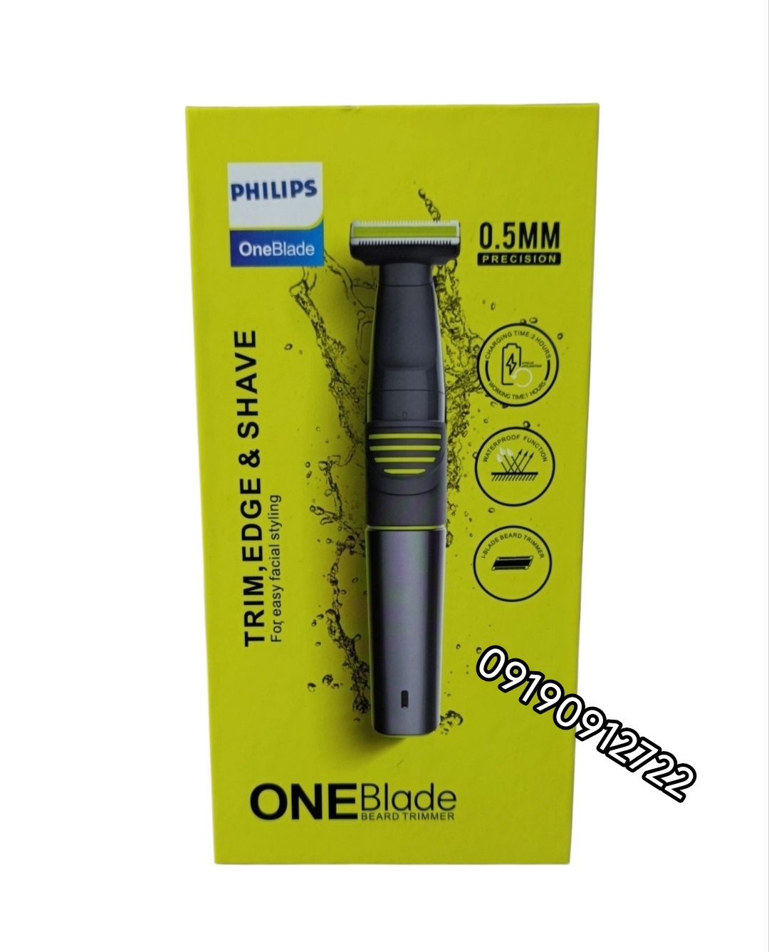 ماشین اصلاح فیلیپس وان بلید مدل 1424 نام انگلیسی: Philips OneBlade QP1424 Face Trimmer & Shaver