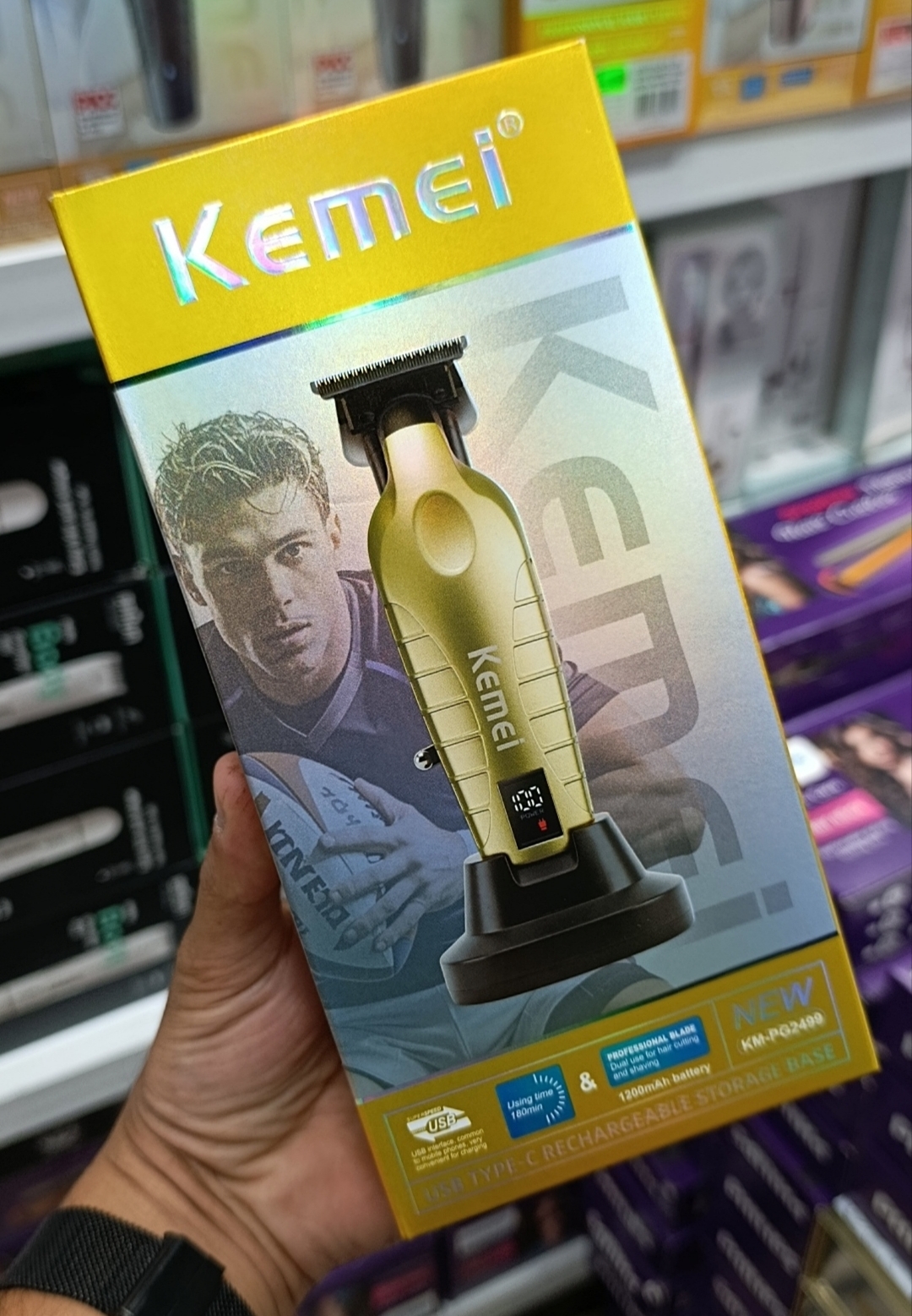 ماشین اصلاح خط زن وصفرزن کیمی مدل KM-PG2499